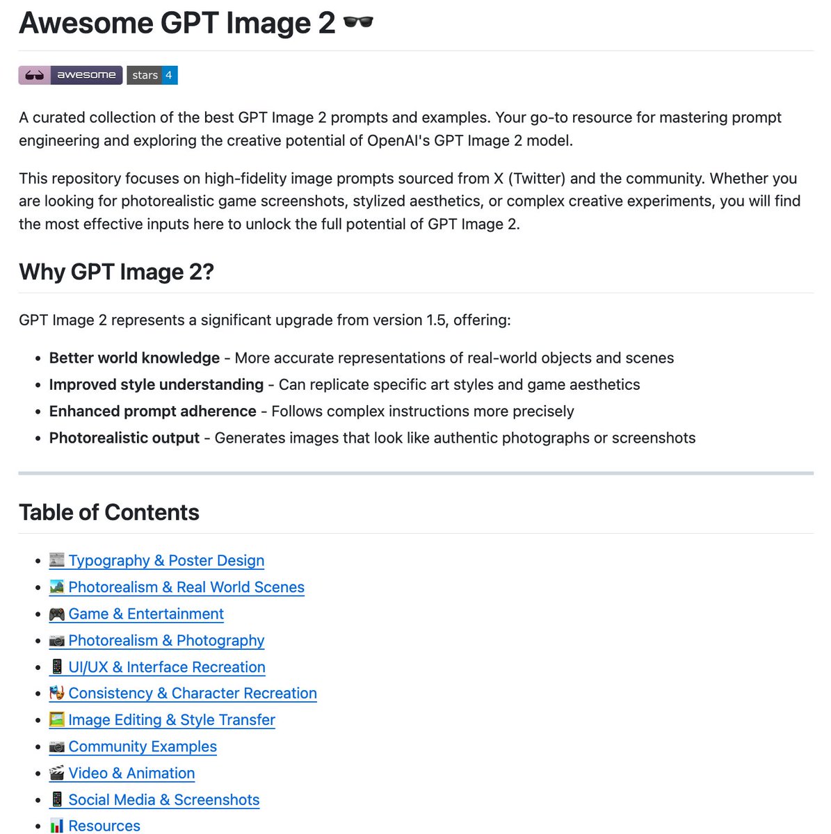 GPT Image 2 Prompts - Awesome Collection
